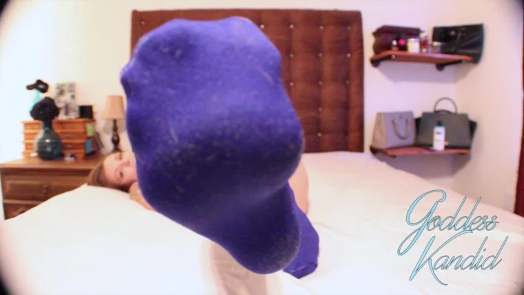 Blue Sock Love with Kandid HD [Bratty Foot, Extreme Feet] (2023 | Mp4)