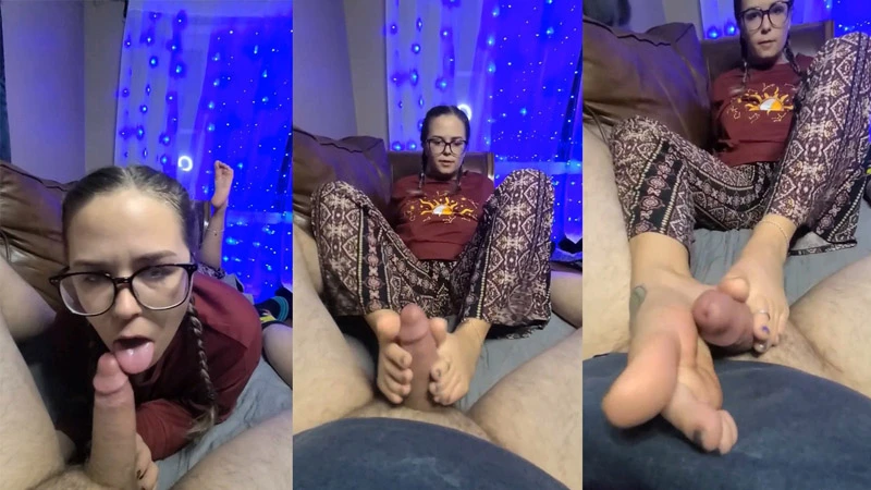 POV Spitty FJ and BJ with Taystoes UltraHD/2K [Rare Foot, New Foot] (2023 | MPEG-4)
